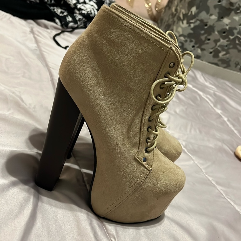 Nude Booties - Picture 3 of 7